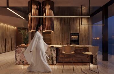 Penthouse Branded by Visionnaire in Limassol, Cyprus for Sale with 180° Seaview