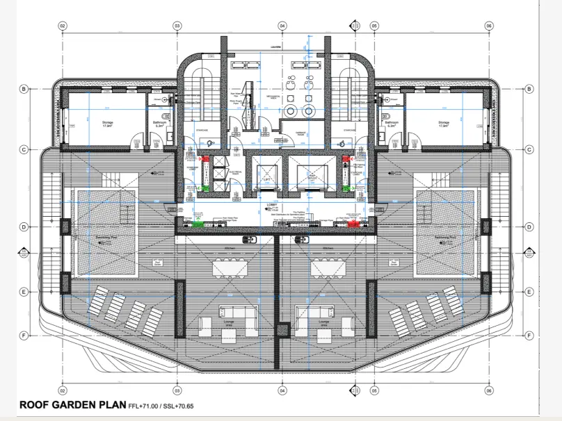 17th floor plan