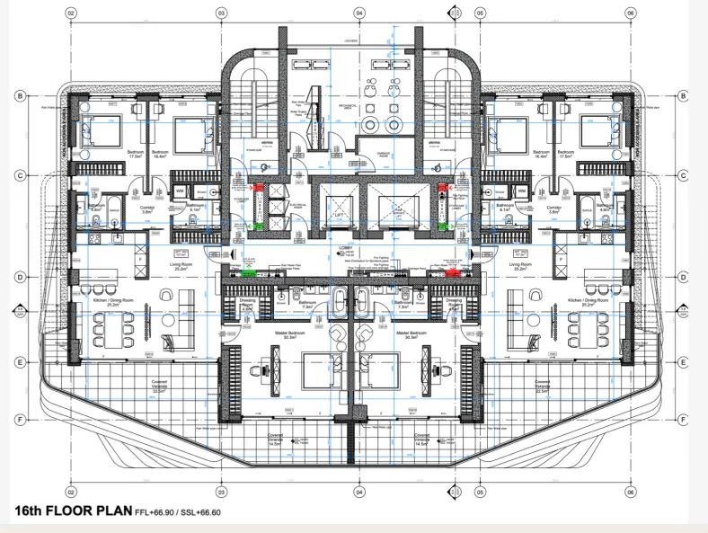 floor plan 16th floor